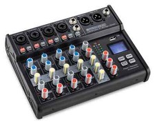 DJ PA 6-Kanal Mini Mixer