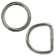 Ringe D-Ring geschweißt