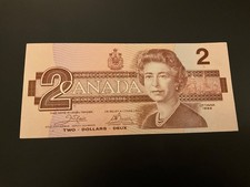 2 Kanada Dollar Banknote