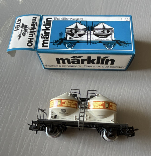 Märklin behälterwagen - h0,