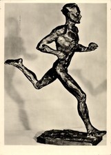 Ak Plastik von Renee Sintenis, Der Läufer Nurmi - 11033013