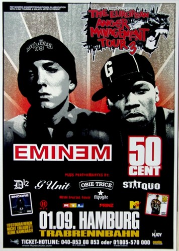 Eminem 2001 cent live - eminem,