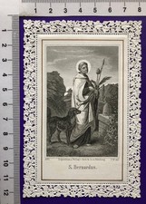 Spitzenbild Heiliger Bernardus