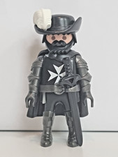 Playmobil 5045 Malteser Großmeister Templer Kreuzritter Crusader Schwarz S2R7B3