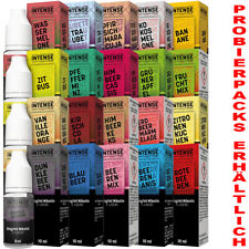 5x Liquid INTENSE GermanFlavours Nikotinsalz NicSalt mit ohne Nikotin wie Elfliq
