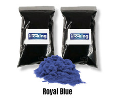 Beflockungsfasern royalblau - , 2