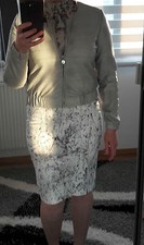 Jacke Übergangsjacke Gr. M 38 Blogger Bomberjacke PU Leder Ann Christine NEU