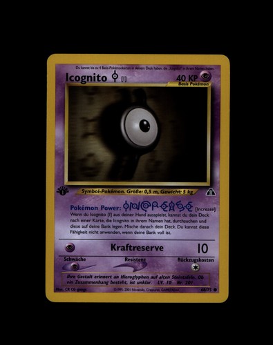 Icognito 1st edition neo - 1st,
