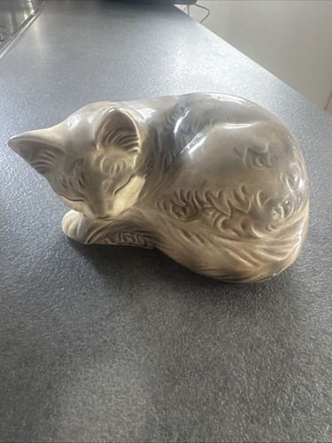 Goebel schlafende katze - katze, grau