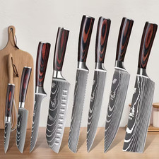 Santoku Messer aus Damaszener