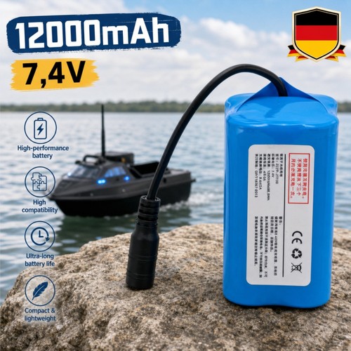 12000mah lithium batterie - 12000mah, 7,4v