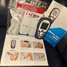 TENStem Eco Basic 2Kanal TENS/Reizstromgerät für Nerven- und Muskelstimulation