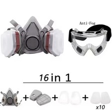 Schutzmaske mit Augenmaske