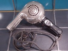 antiker Haar Fön Trockner gemarkt "Schott" Chrom/Bakelit old  50er Jahre