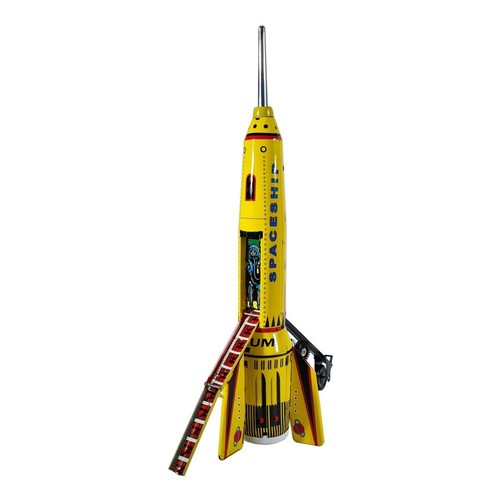 Blechspielzeug rakete - blechspielzeug,