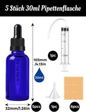 5pcs 50ml 30ml - , pipettenflasche