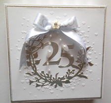 Zur Silberhochzeit Geschenkbox