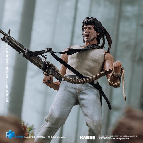 Hiya toys rambo first blood - hiya,