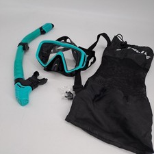 JEMULICE Schnorchelset Erwachsene, Schnorchelset Erwachsene Schnorcheln Set mit 