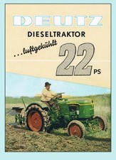 Blechschild 20x30 Deutz Diesel