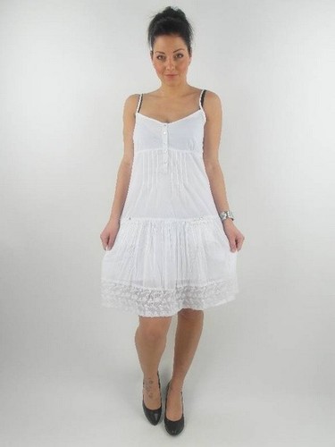 Clockhouse trägerkleid - clockhouse-, trägerkleid-