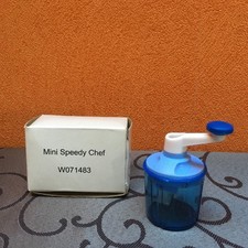 Tupperware NEU Mini Speedy Chef Anspitzer, blau RAR