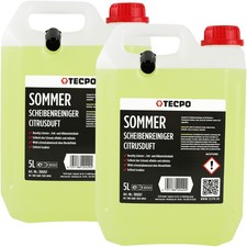 10L SCHEIBENKLAR SOMMER SCHEIBENREINIGER WISCHWASSER CITRUSDUFT INSEKTEN-LÖSER