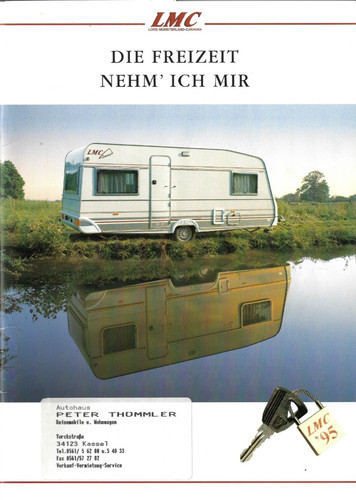 Lmc 1995 caravans - 1995,