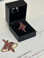 Madagaskar rubin ring - ring, 925