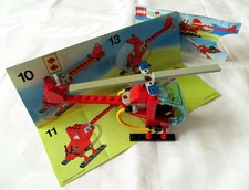 Lego Hubschrauber Löschhubschrauber 6531 von 1991 mit original Anleitung