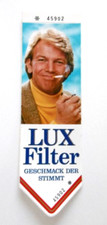 Werbe-Aufkleber LUX Filter