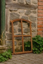 Stallfenster , Fenster , Eisenfenster, Gussfenster , Remise, Gartenmauer, Deko