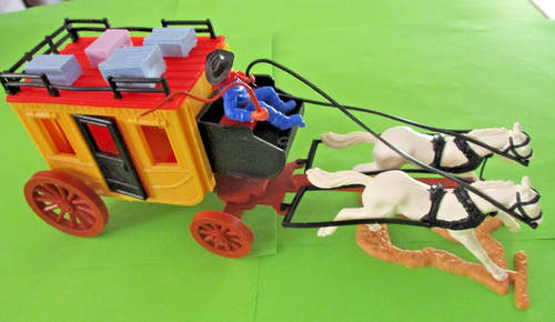 Timpo toys postkutsche mit - timpo,