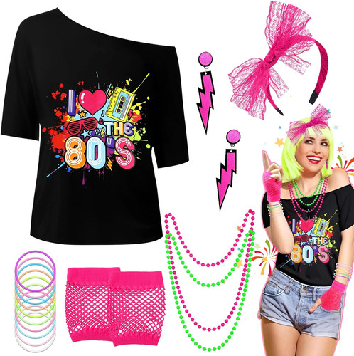 80Er-Jahre-Kostüm-Accessoires