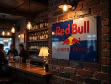 Wandschild red bull led - -,