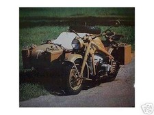 Altes Reklame Oldtimer Blechschild Motorrad Zündapp Wehrmacht Gespann