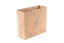 alte Pappschachtel "Glas" Kiste Schachtel OVP Verpackung Karton