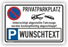 Parken verboten Schild