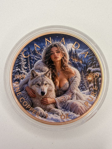 Kupfermünze 999 - oz,