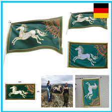 flylong HDR Rohan Flagge Banner Grün Deko Outdoor Wand Fahne Stoff