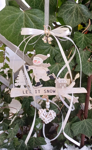 Schneemann fensterbild winter - schneemann,