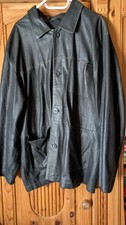 Herren Lederjacke*Paolo Negrato*Größe 56*dunkelbraun*ungefüttert*gebraucht*