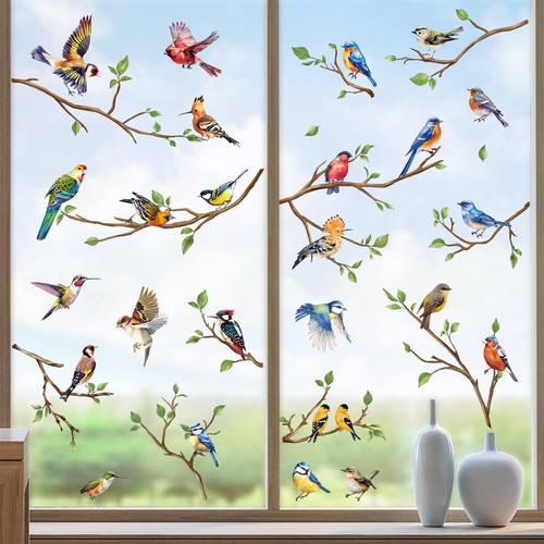Decalmile fensterbilder vögel - decalmile,