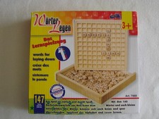 Lernspiel Wörter Legen - Holz Spielzeug - Lernspielzeug  NEU/OVP
