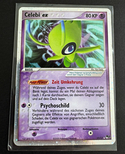 Pokémon tcg celebi 17 - pokémon,