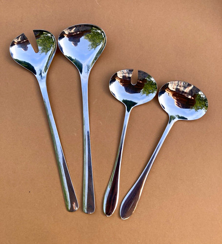 Sets vintage salatbesteck - vintage,