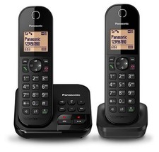 Panasonic KX-TGC422GB, schwarz, schnurloses DECT-Telefon, Basisstation B-Ware