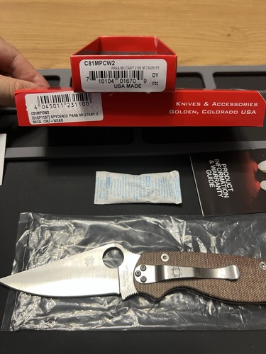 Spyderco paramilitary no - spyderco, 2(no