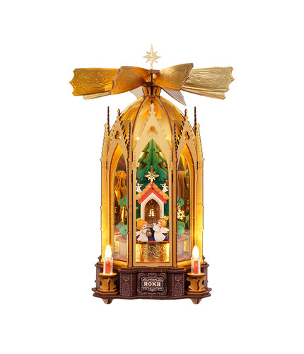 Rokr holzpuzzle blessed - rokr, 3d