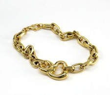 Armband Ankerarmband Herz 585/-14k Gelbgold ca. 18,5 cm NEU -560